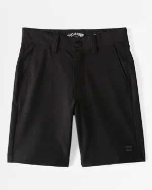 Boy's 2-7 Crossfire Submersible Shorts 14" - Black