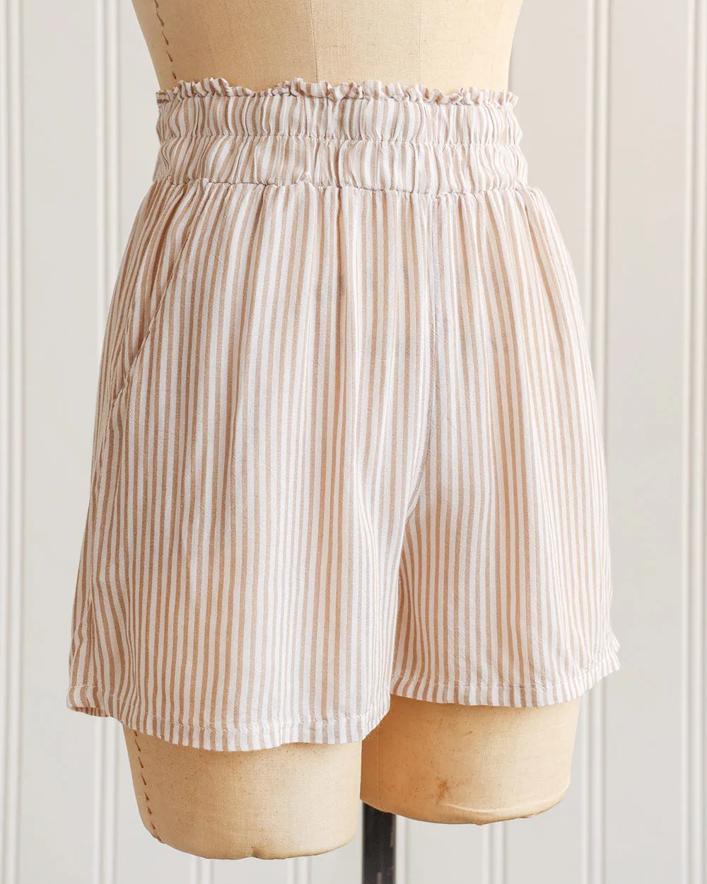 Cameron Striped Shorts