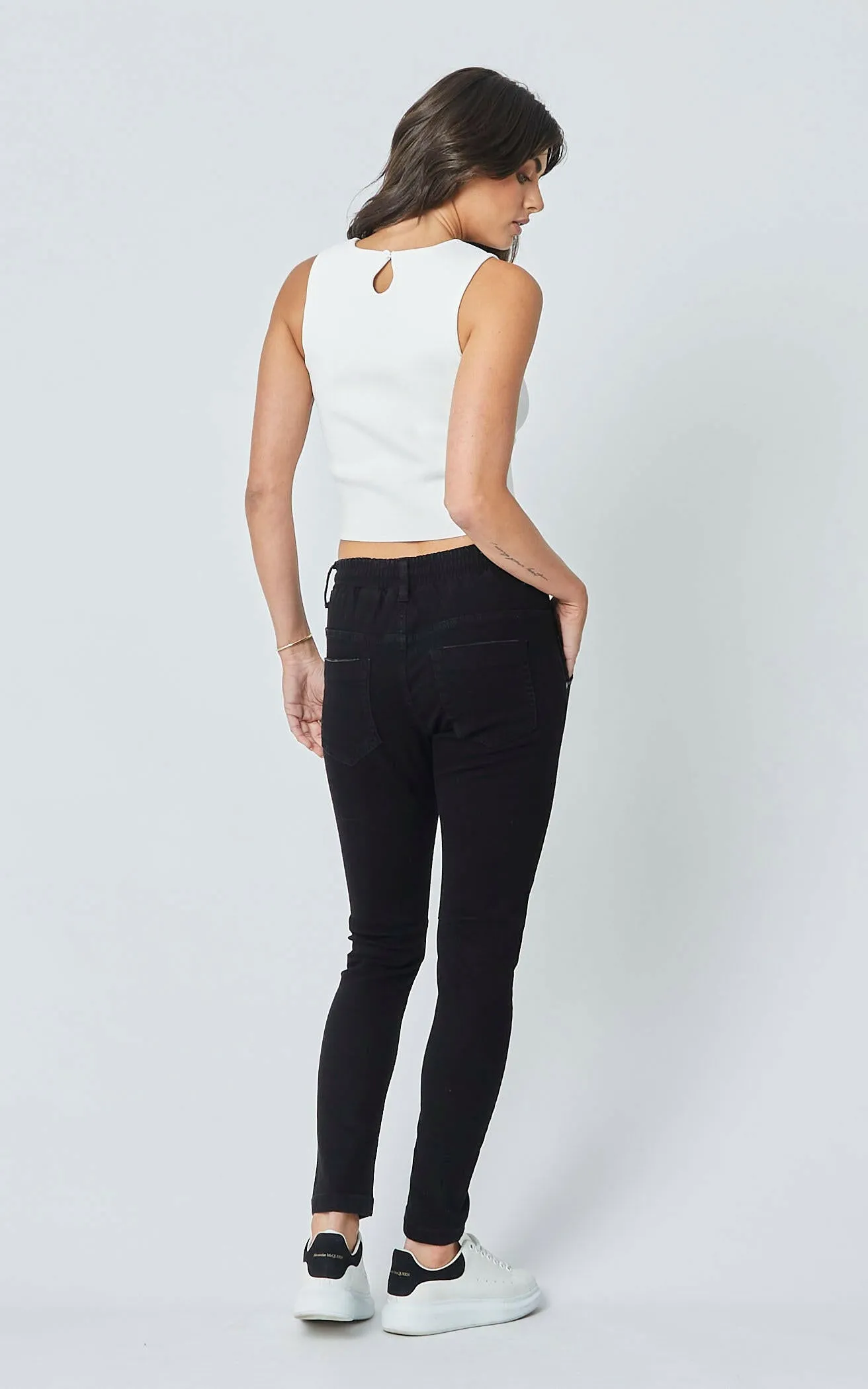 Cami White Knit Top