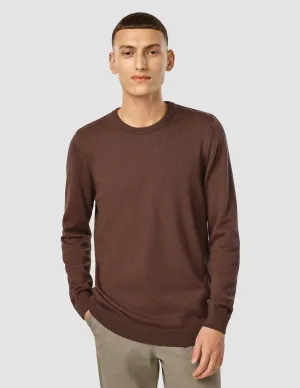 Everyday Knit Crewneck Espresso