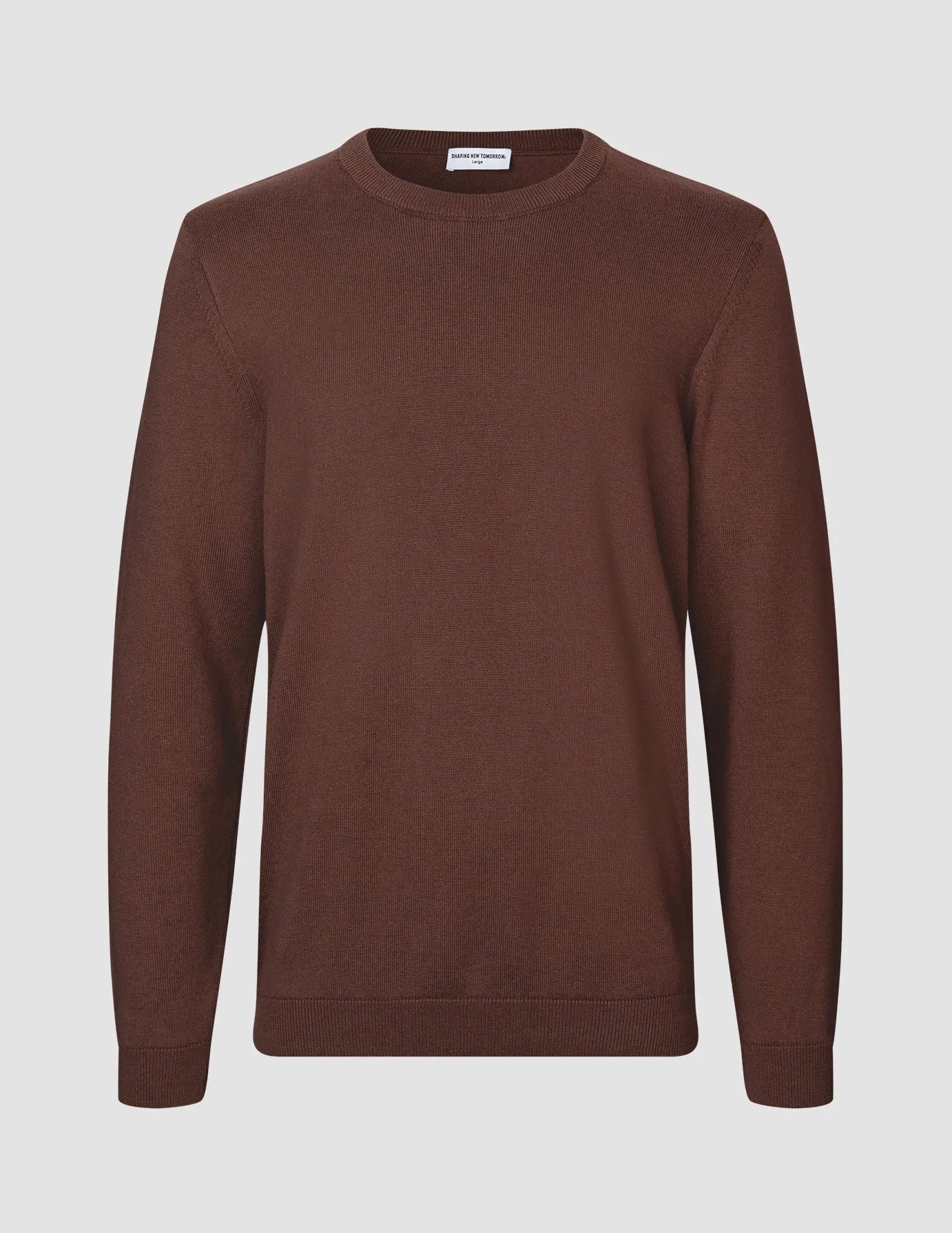 Everyday Knit Crewneck Espresso