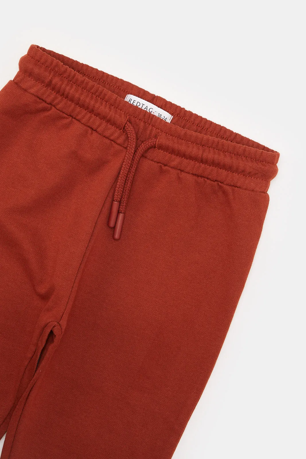 Infant Boys Orange Active Pants
