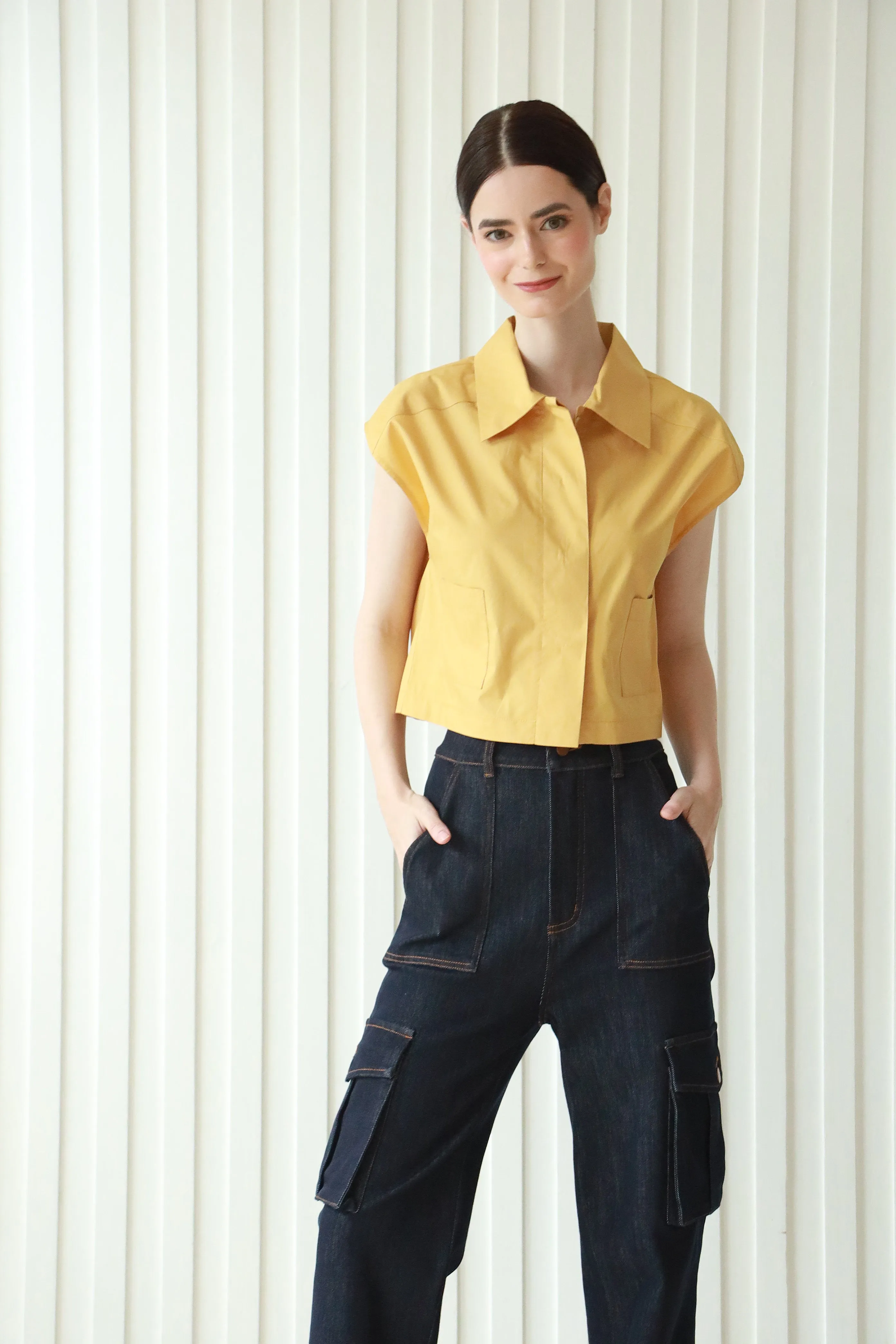 Kaycee Poplin Top